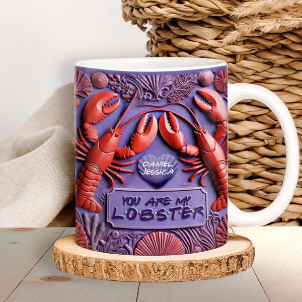 Personalized Gifts For Couple Mug, Lobster Couple 03QHLU101224 Personalized Gifts For Couple Mug, Lobster Couple 03QHLU101224