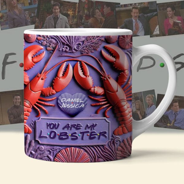 Personalized Gifts For Couple Mug, Lobster Couple 03QHLU101224 Personalized Gifts For Couple Mug, Lobster Couple 03QHLU101224