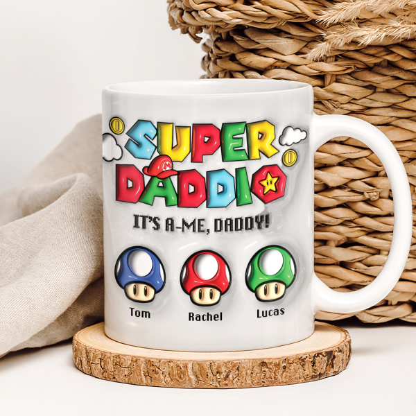 Personalized Gifts For Dad Coffee Mug 011HUHU020524 Father's Day Personalized Gifts For Dad Coffee Mug 011HUHU020524 Father's Day
