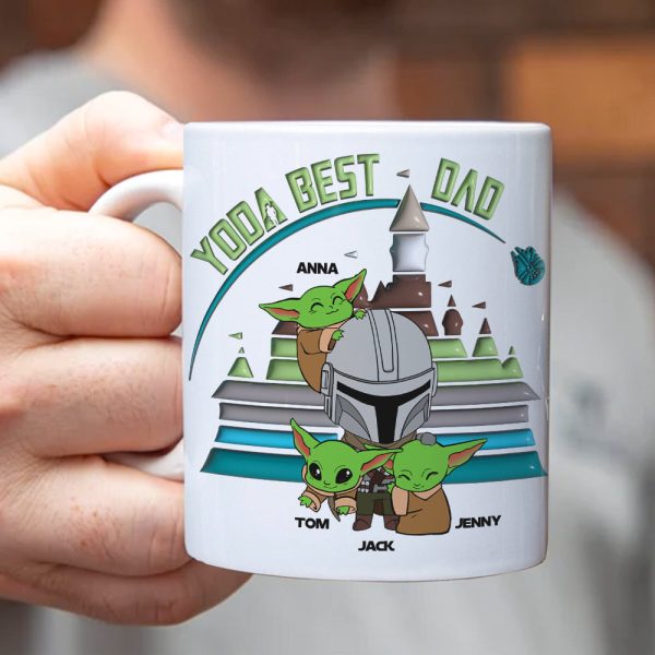 Personalized Gifts For Dad Coffee Mug 02NATN020524HH Father's Day Personalized Gifts For Dad Coffee Mug 02NATN020524HH Father's Day