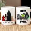 Personalized Gifts For Dad Coffee Mug Best Dad Ever 03HUHN220124HHHG Personalized Gifts For Dad Coffee Mug Best Dad Ever 03HUHN220124HHHG
