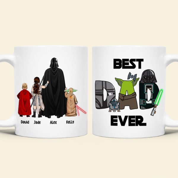 Personalized Gifts For Dad Coffee Mug Best Dad Ever 03HUHN220124HHHG Personalized Gifts For Dad Coffee Mug Best Dad Ever 03HUHN220124HHHG