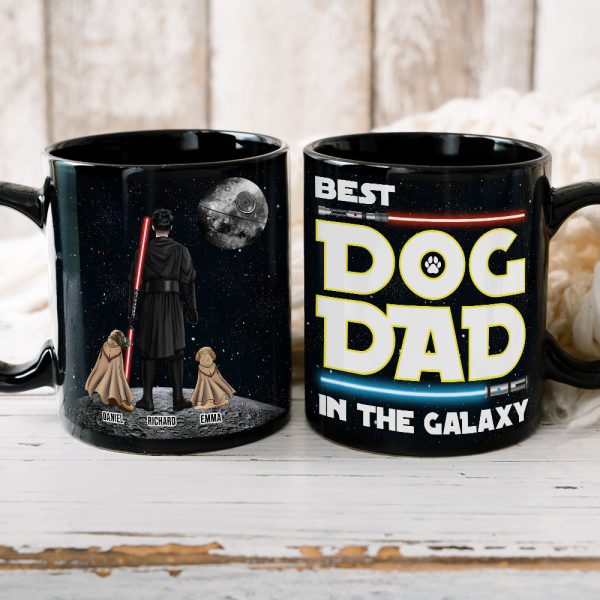 Personalized Gifts For Dad Coffee Mug Best Dog Dad In The Galaxy 012QHTH210324DAHHHG Personalized Gifts For Dad Coffee Mug Best Dog Dad In The Galaxy 012QHTH210324DAHHHG