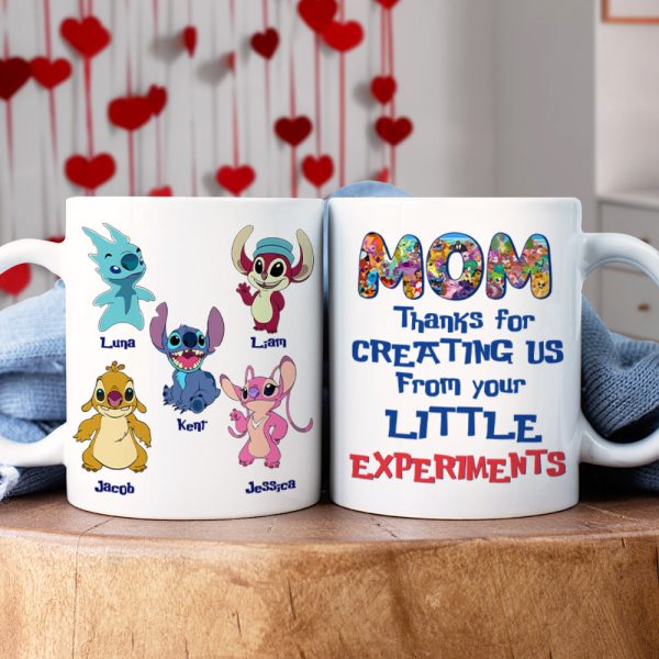 Personalized Gifts For Dad Coffee Mug Thanks For Creating Us 01htpu070324