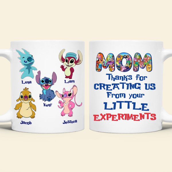 Personalized Gifts For Dad Coffee Mug Thanks For Creating Us 01htpu070324