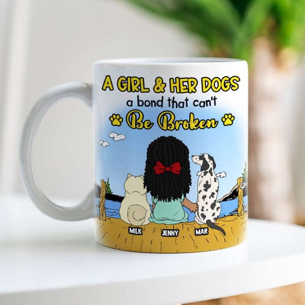 Personalized Gifts For Dog Lovers Coffee Mug 01NAMH250225HG Personalized Gifts For Dog Lovers Coffee Mug 01NAMH250225HG