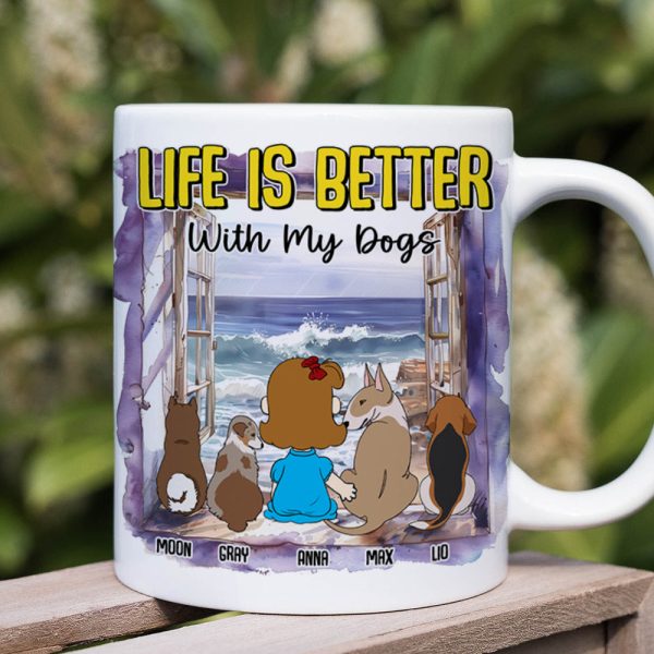 Personalized Gifts For Dog Lovers Coffee Mug 02katn170225hg Life Is Better With My Dogs Personalized Gifts For Dog Lovers Coffee Mug 02katn170225hg Life Is Better With My Dogs