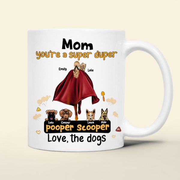 Personalized Gifts For Dog Lovers Coffee Mug Mom Pooper Scooper Personalized Gifts For Dog Lovers Coffee Mug Mom Pooper Scooper