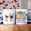 Personalized Gifts For Dog Mom Coffee Mug 01QHDT230324 Mother's Day Personalized Gifts For Dog Mom Coffee Mug 01QHDT230324 Mother's Day