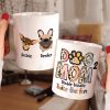 Personalized Gifts For Dog Mom Coffee Mug 01QHDT230324 Mother's Day Personalized Gifts For Dog Mom Coffee Mug 01QHDT230324 Mother's Day