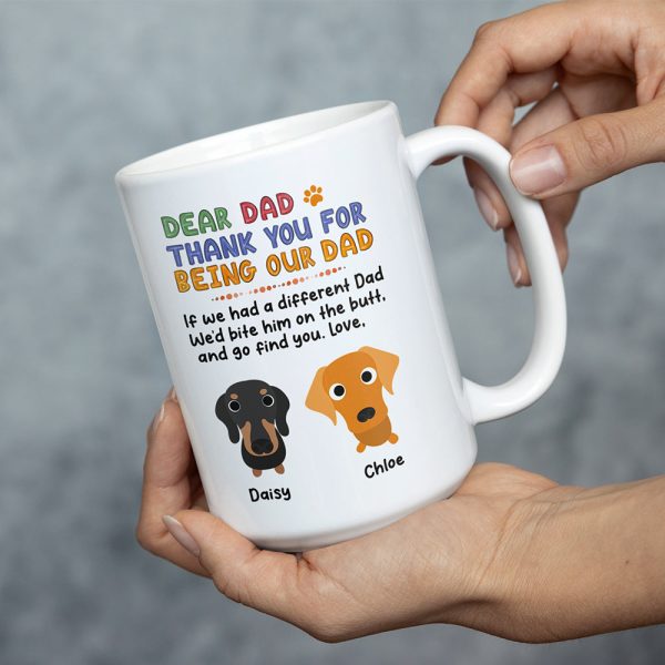 Personalized Gifts For Dog Mom Coffee Mug 05HUPU260124 Mother's Day Personalized Gifts For Dog Mom Coffee Mug 05HUPU260124 Mother's Day