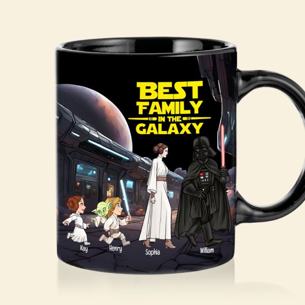 Personalized Gifts For Family Cosmic Adventure Mug, Best Family In The Galaxy 02TGLU041024