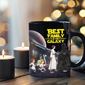 Personalized Gifts For Family Cosmic Adventure Mug, Best Family In The Galaxy 02TGLU041024