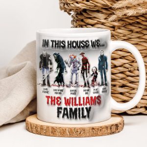 Personalized Gifts For Family Mug Horror Movie Characters 05naqn020824