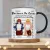 Personalized Gifts For Friends Accent Mug Partner Crime 01XQLU171224PA