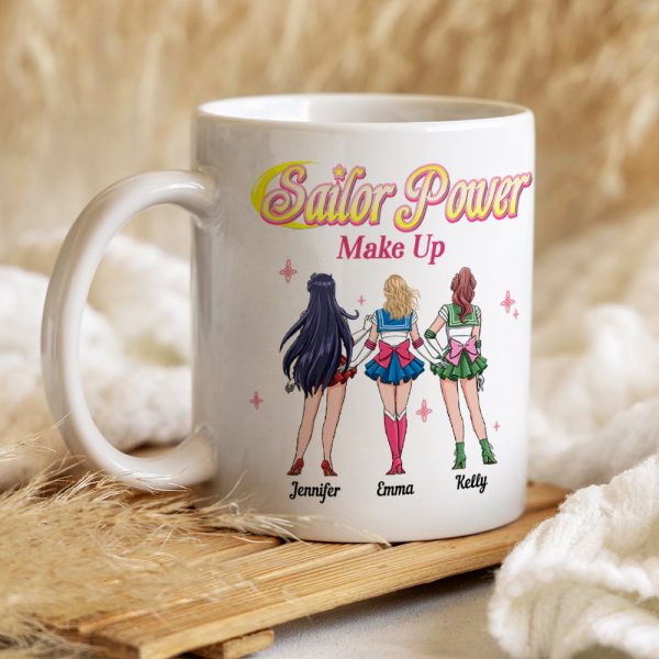 Personalized Gifts For Friends Coffee Mug Sailor Power Make Up 05TOHN230224HH Personalized Gifts For Friends Coffee Mug Sailor Power Make Up 05TOHN230224HH