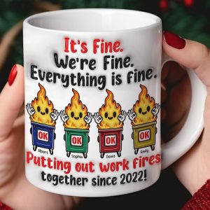 Personalized Gifts For Friends Dumpsters 3D Inflated Coffee Mug 04OHQN121224