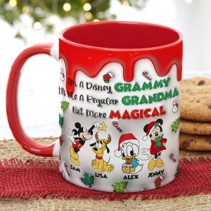 Personalized Gifts For Grandma Accent Mug Christmas 01XQMH160924