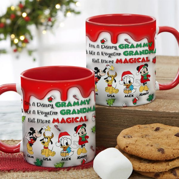 Personalized Gifts For Grandma Accent Mug Christmas 01XQMH160924 Personalized Gifts For Grandma Accent Mug Christmas 01XQMH160924