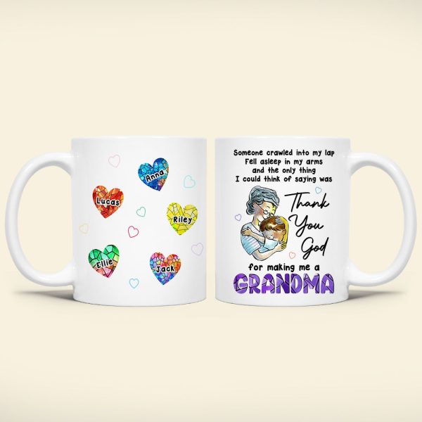 Personalized Gifts For Grandma Coffee Mug 03ACDT020824