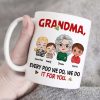 Personalized Gifts For Grandma Coffee Mug Every Poo We Do