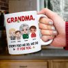 Personalized Gifts For Grandma Coffee Mug Every Poo We Do