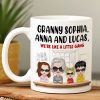 Personalized Gifts For Grandma Coffee Mug We're Like A Little Gang
