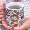 Personalized Gifts For Halloween Coffee Mug 155acqn060924 Fall Vibes Coffee