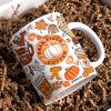 Personalized Gifts For Halloween Coffee Mug 155acqn060924 Fall Vibes Coffee