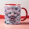 Personalized Gifts For Highland Cattle Lovers, Accent Mug 01HUTN190824 3D Christmas Highland Cattle Personalized Gifts For Highland Cattle Lovers, Accent Mug 01HUTN190824 3D Christmas Highland Cattle