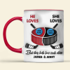 Personalized Gifts For Ice Hockey-loving Couple Coffee Mug 05hupu240125