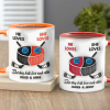 Personalized Gifts For Ice Hockey-loving Couple Coffee Mug 05hupu240125