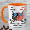 Personalized Gifts For Ice Hockey-loving Couple Coffee Mug 05hupu240125