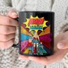 Personalized Gifts For Mom Black Coffee Mug You Are My Favorite Mom 01OHLU260225PA