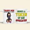 Personalized Gifts For Mom Coffee Mug - Thanks Mom For Keeping Life Less Chaotic 03TOTN280325HG Personalized Gifts For Mom Coffee Mug - Thanks Mom For Keeping Life Less Chaotic 03TOTN280325HG
