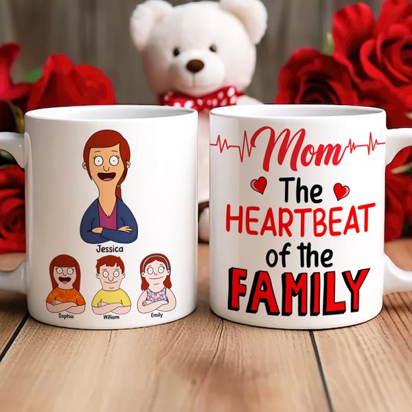 Personalized Gifts For Mom Coffee Mug 04toqn050325hg The Heartbeat Of The Family Personalized Gifts For Mom Coffee Mug 04toqn050325hg The Heartbeat Of The Family