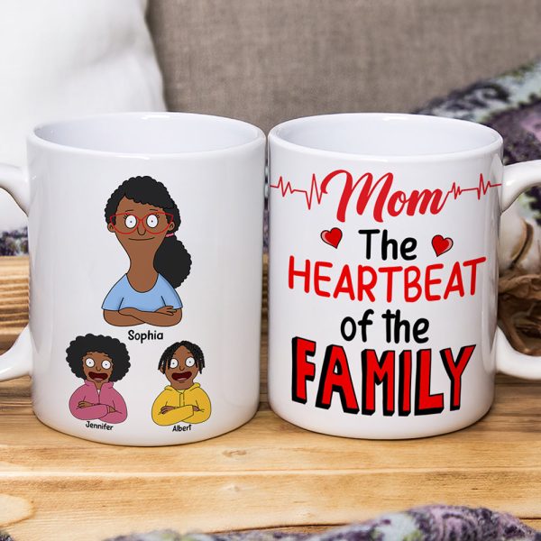 Personalized Gifts For Mom Coffee Mug 04toqn050325hg The Heartbeat Of The Family Personalized Gifts For Mom Coffee Mug 04toqn050325hg The Heartbeat Of The Family
