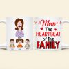 Personalized Gifts For Mom Coffee Mug 04toqn050325hg The Heartbeat Of The Family Personalized Gifts For Mom Coffee Mug 04toqn050325hg The Heartbeat Of The Family