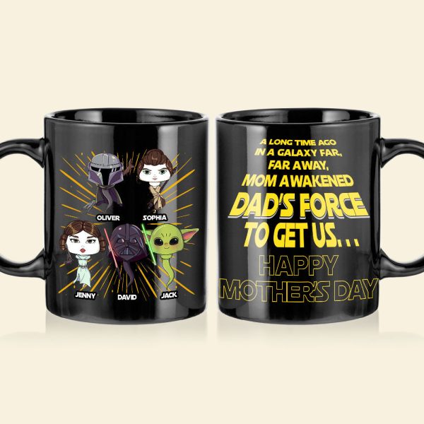 Personalized Gifts For Mom Coffee Mug 07HTTN260324HA Mother's Day Personalized Gifts For Mom Coffee Mug 07HTTN260324HA Mother's Day