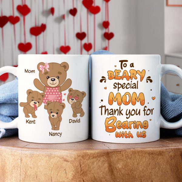 Personalized Gifts For Mom Coffee Mug Beary Special Mom 03htpu240224