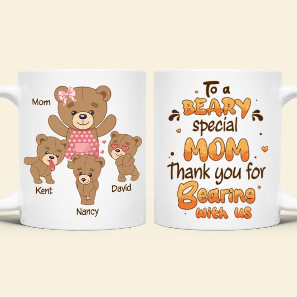 Personalized Gifts For Mom Coffee Mug Beary Special Mom 03htpu240224