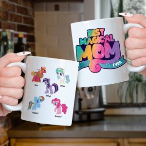 Personalized Gifts For Mom Coffee Mug Best Magical Mom Ever 05NAHN210224