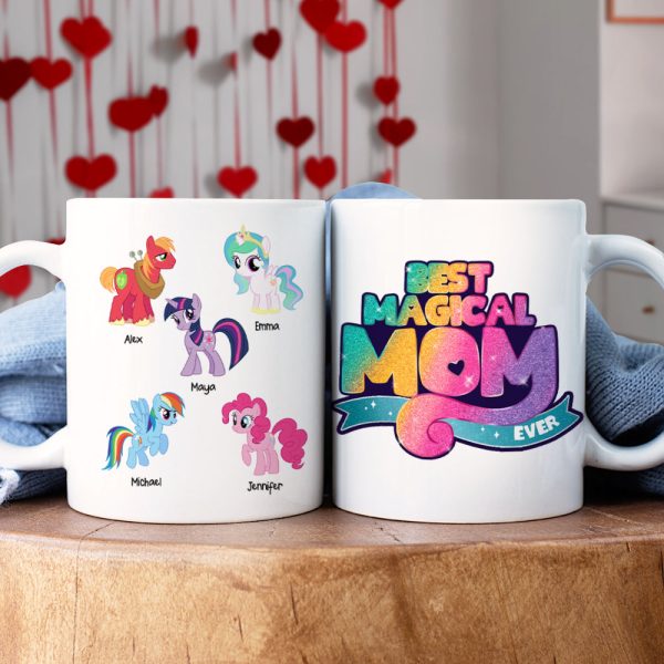 Personalized Gifts For Mom Coffee Mug Best Magical Mom Ever 05NAHN210224 Personalized Gifts For Mom Coffee Mug Best Magical Mom Ever 05NAHN210224
