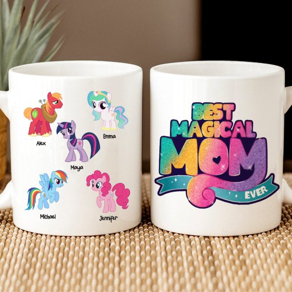 Personalized Gifts For Mom Coffee Mug Best Magical Mom Ever 05NAHN210224 Personalized Gifts For Mom Coffee Mug Best Magical Mom Ever 05NAHN210224