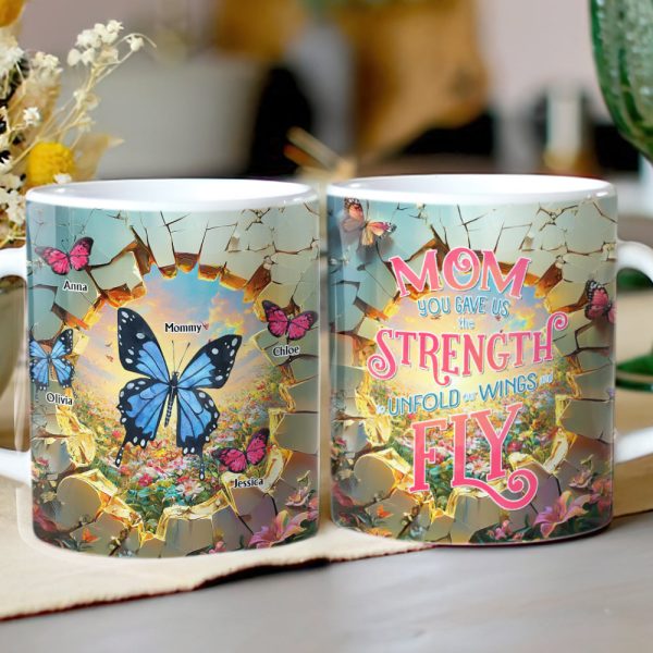Personalized Gifts For Mom Coffee Mug, Butterfly 03TGDT310325 Personalized Gifts For Mom Coffee Mug, Butterfly 03TGDT310325