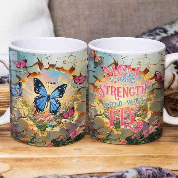 Personalized Gifts For Mom Coffee Mug, Butterfly 03TGDT310325 Personalized Gifts For Mom Coffee Mug, Butterfly 03TGDT310325