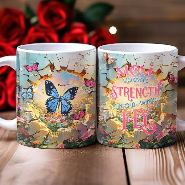Personalized Gifts For Mom Coffee Mug, Butterfly 03TGDT310325 Personalized Gifts For Mom Coffee Mug, Butterfly 03TGDT310325