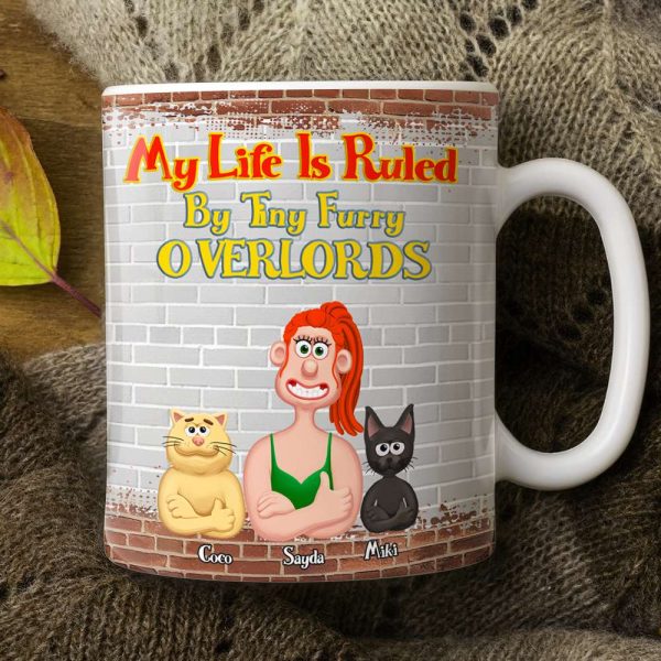 Personalized Gifts For Mom Coffee Mug Cat Mom 05KAMH030325PA