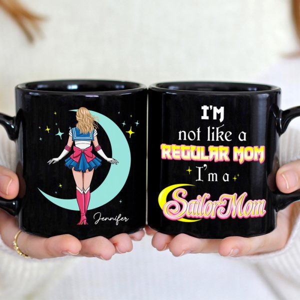 Personalized Gifts For Mom Coffee Mug I'm Not Like A Regular Mom 02QHHN160224HH