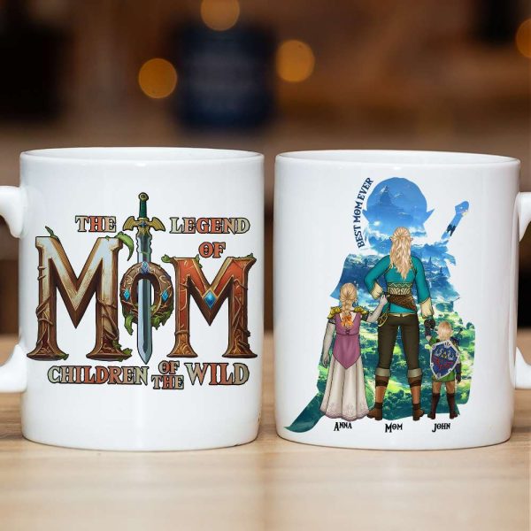 Personalized Gifts For Mom Coffee Mug Legend Of Mom Mother's Day 032QHTN190325HG Personalized Gifts For Mom Coffee Mug Legend Of Mom Mother's Day 032QHTN190325HG